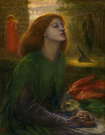 但丁·加布里埃尔·罗塞蒂（Dante Gabriel Rossetti）– Beata Beatrix