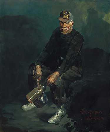 乔治·卢克斯 (George Luks，美国画家)-(火老板 (1925))