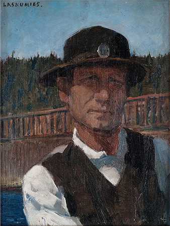 阿克塞利·加伦-卡莱拉（Akseli Gallen-Kallela，芬兰画家）-(拉斯科米斯 (1890))