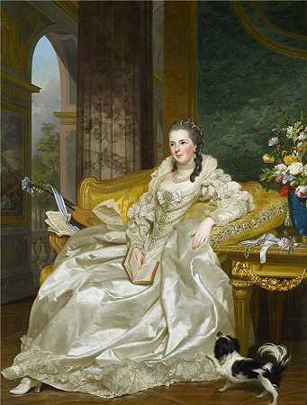 亚历山大·罗斯林（ Alexander Roslin，瑞典画家） –身着西班牙服装的伯爵夫人 d\’Egmont Pignatelli (1763)