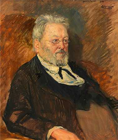 约瑟夫·恩格尔哈特（ Josef Engelhart，奥地利画家）作品-(路德维希·施皮德尔·施里夫斯特勒 (1906))