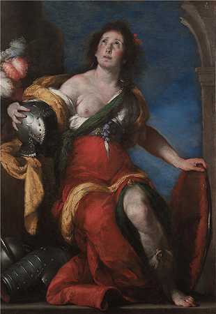 贝尔纳多·斯特罗兹（Bernardo Strozzi，意大利画家）-(寓言人物（约 1636 年）)