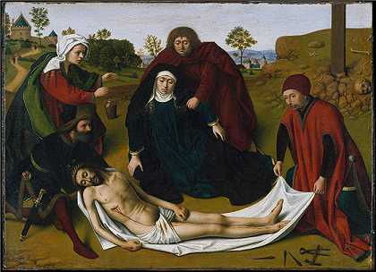 彼得鲁斯·克里斯特斯（Petrus Christus，荷兰画家，1410-1475）作品–哀叹