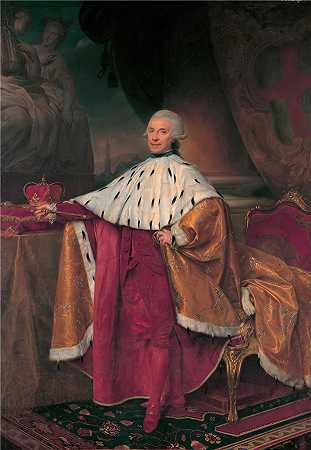 安东·冯·马龙（Anton Von Maron ，奥地利，1733-1808 年）作品-米开朗基罗·坎比亚索，热那亚总督 (1738-1813) (1792)