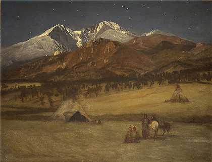 阿尔伯特·比尔施塔特（Albert Bierstadt，美国画家）作品
