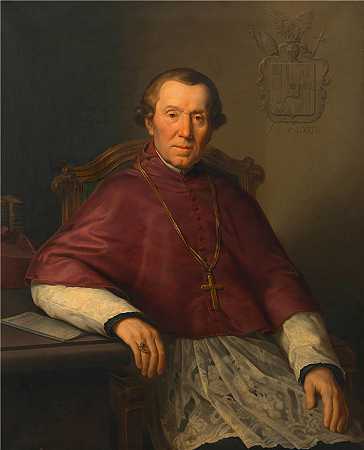 利奥波德·库佩尔维瑟（Leopold Kupelwieser） 作品-约瑟夫·斯彭杜，牧师和教育家（1833）