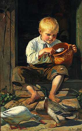 迈克尔·安彻（Michael Ancher）-德伦·佛德勒（1879）
