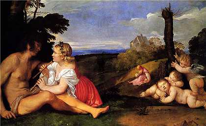提香（Titian） -(人类的三个时代)作品
