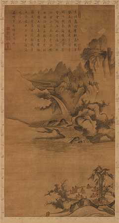 明 佚名 朝鲜王朝 (同年饮宴图轴)绢本 98×52
