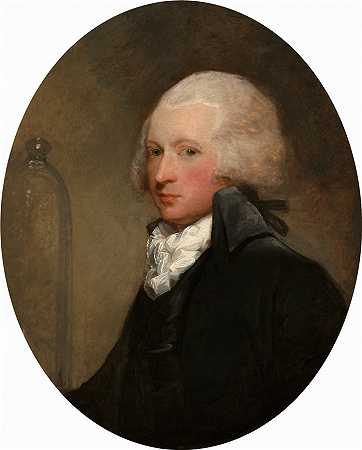 吉尔伯特·斯图尔特（Gilbert Stuart，美国画家）-威廉·哈蒂根博士，约1793年