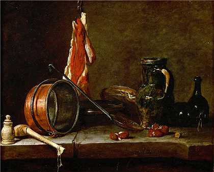 让-西蒙·夏尔丹（Jean-Siméon Chardin）油画44