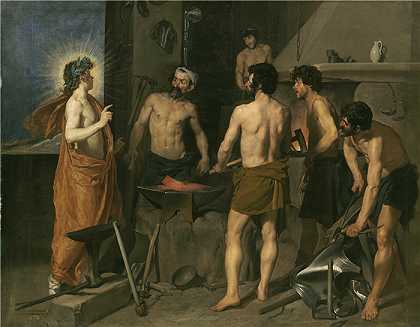 迭戈·委拉斯开兹 (Diego Velázquez)的(伐尔肯的熔炉)061