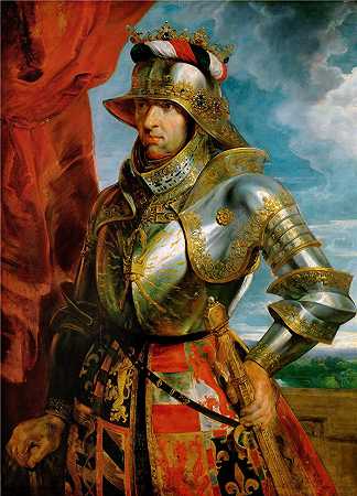 彼得·保罗·鲁本斯（ Peter Paul Rubens）-(马克西米连 穿盔甲的战士)（265）