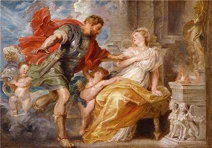 彼得·保罗·鲁本斯（ Peter Paul Rubens）-(战神马尔斯和瑞亚·西尔)（270）