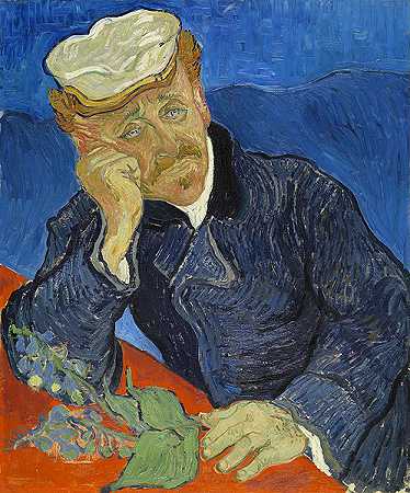 文森特·梵高（Vincent van Gogh）的(加谢医生的肖像)