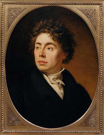 约翰·彼得·克拉夫特 (Johann Peter Krafft，奥地利画家) 作品-(约瑟夫·克拉夫特，艺术家的兄弟（1820 年）)