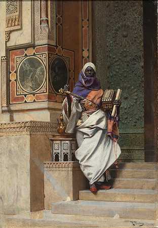 拉斐尔·冯·安布罗斯 安布罗斯的拉斐尔。19世纪的绘画。19世纪