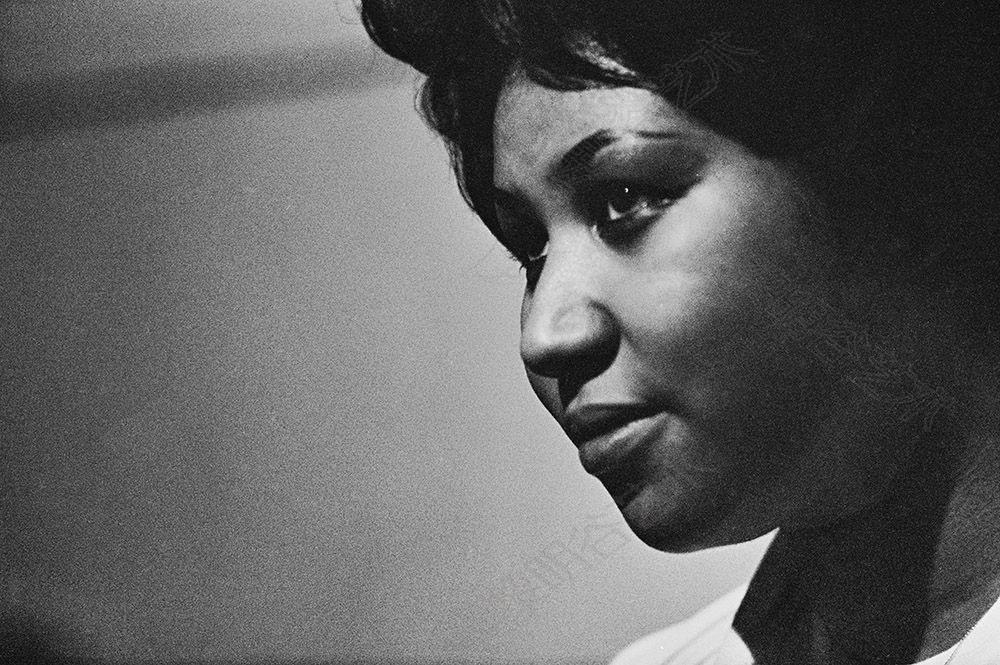 Recording of Aretha Franklin\'s Album \'This Girl\'s in Love with You\' At Atlantic Studios