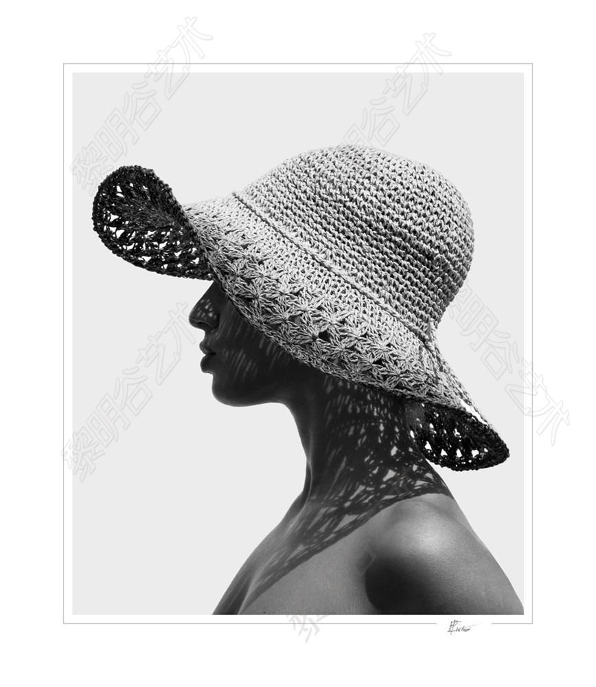 Woman with a Straw Hat