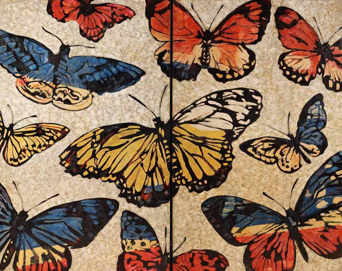 Lacquered Butterflies